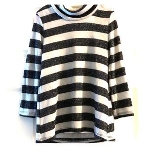 Black and grey sweater